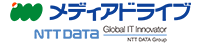 NTT DATA メディアドライブ株式会社 ロゴ